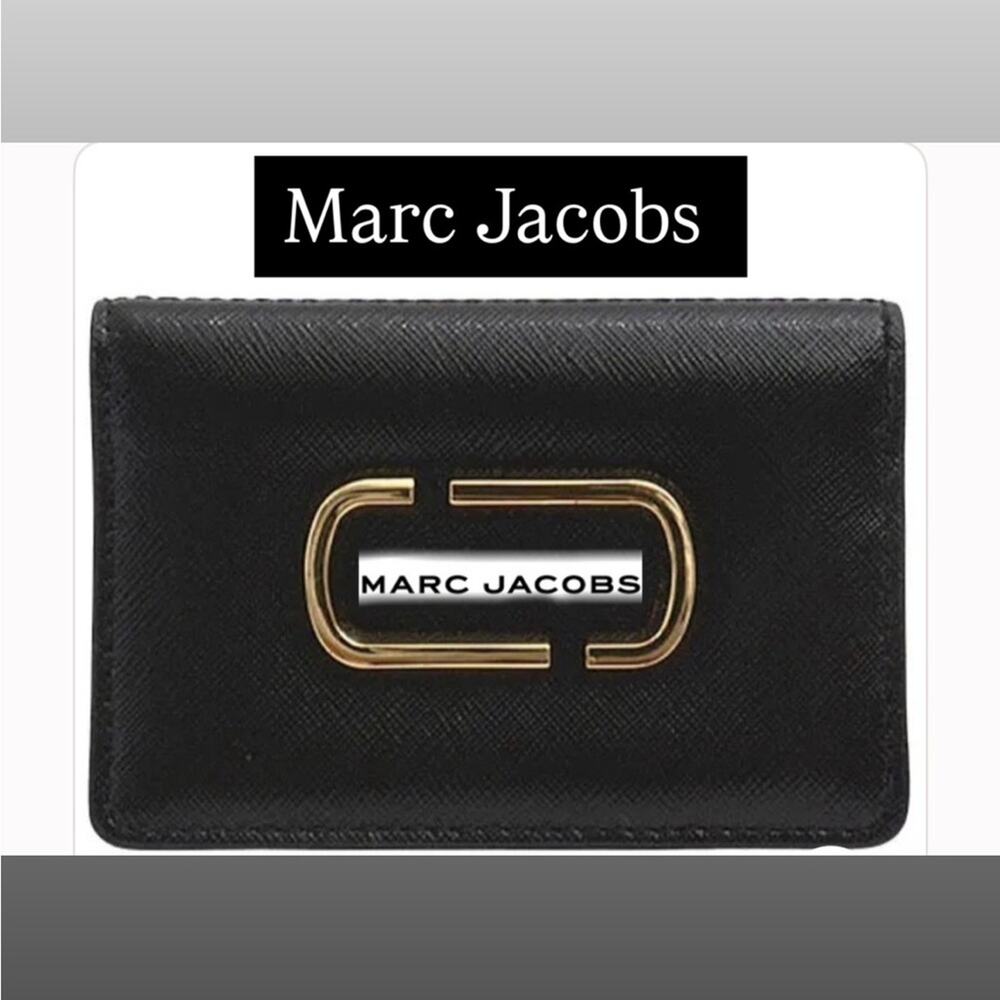 Marc Jacob’s Snapshot Black Leather Card Holder NWT